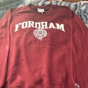 Champion Burgundy Fordham Crewneck